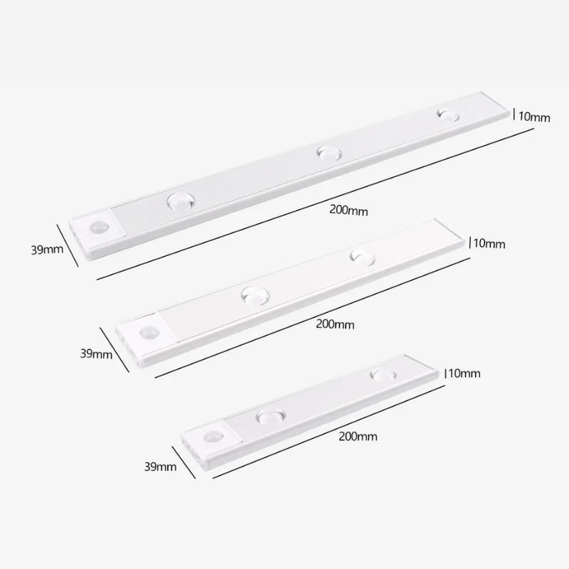 Lâmpada LED Magnética com Sensor de Movimento