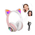 Fone Gatinho Sem Fio Com Led e Bluetooth