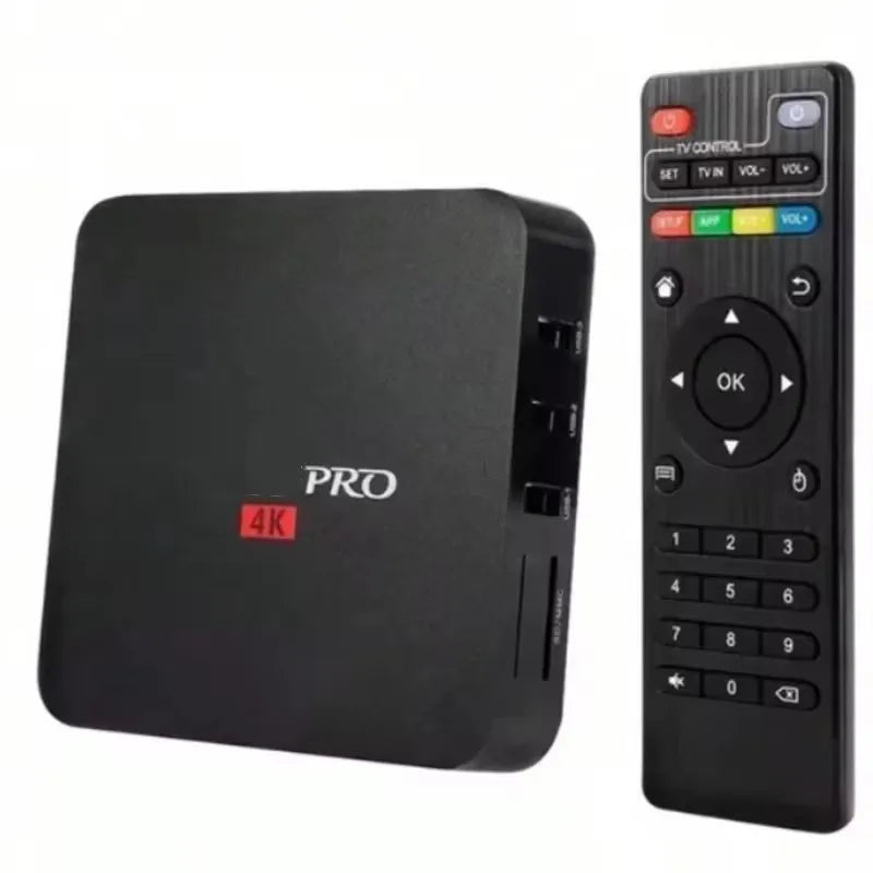 TV Box 4K 5G Android 12.1  com Wi-Fi, 128GB RAM e 512GB Armazenamento