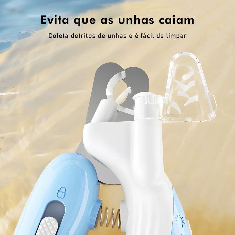 Cortador de Unhas para Cães e Gatos com LED