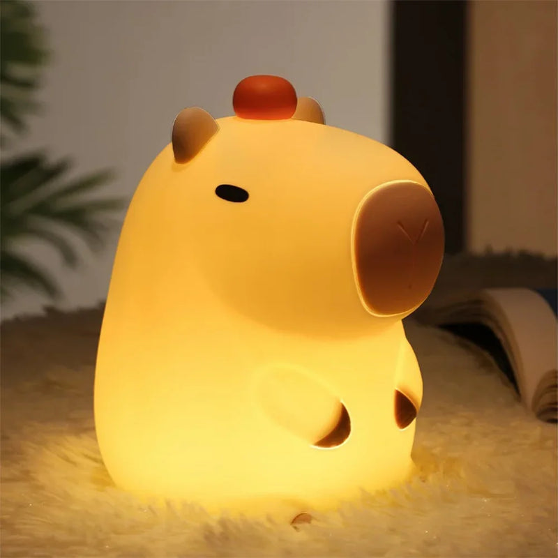 Luminária de Silicone Capivara  (Produto Importado)