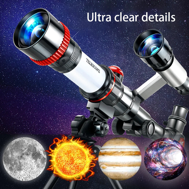 Telescópio Astronômico Profissional HD com Alta Ampliação – Produto Importado