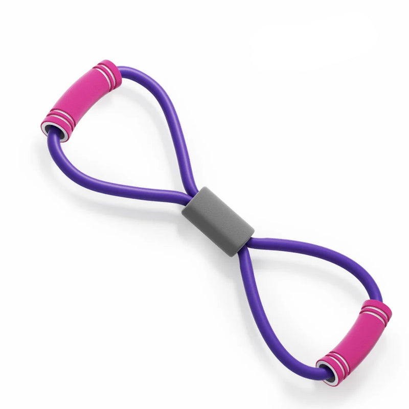 Yoga  Rope Resistance Bands - Bandas Elásticas de Resistência para Mulheres, Exercícios Aeróbicos - Produto Importado -